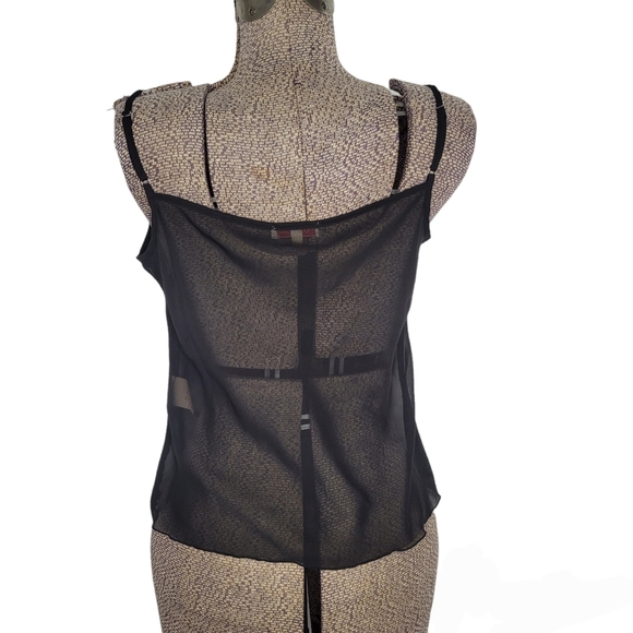 Sheer black cami size medium - Picture 3 of 9